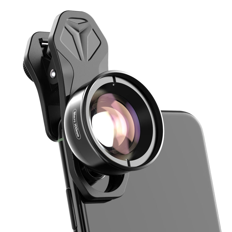 APEXEL APL-HB100MM HD Insect Jewelry 100 Micro External Mobile Phone Lens, APL-HB100MM