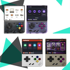 Miyoo Mini Plus 3.5 Inch IPS Screen Retro Handheld Game Console, NO Card 0 Games, 32GB 9K Games, 64GB 15K Games, 128GB 25K Games