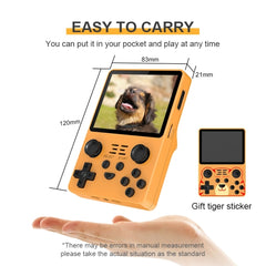 POWKIDDY RGB20S  3.5-Inch IPS Screen Retro Open Source Handheld Game Console, 16GB+64GB 15,000 Games, 16GB+256GB  30,000 Games