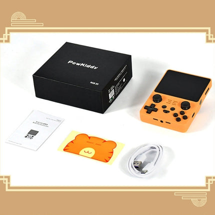 POWKIDDY RGB20S  3.5-Inch IPS Screen Retro Open Source Handheld Game Console, 16GB+64GB 15,000 Games, 16GB+256GB  30,000 Games