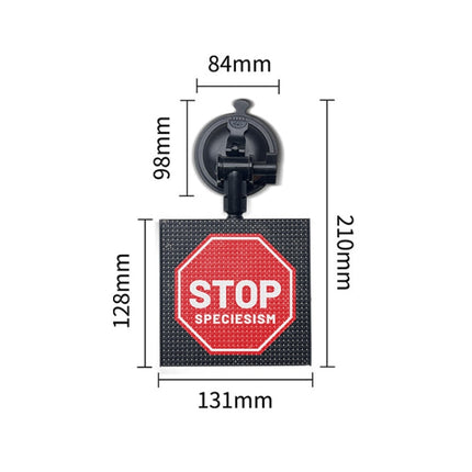 LED Dynamic Emoticon Car Display Screen 5V USB Interface, USB Interface