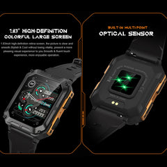 C20 Pro 1.83 Inch IP68 Waterproof Bluetooth Call Three-Proof Smart Sports Watch