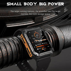 C20 Pro 1.83 Inch IP68 Waterproof Bluetooth Call Three-Proof Smart Sports Watch