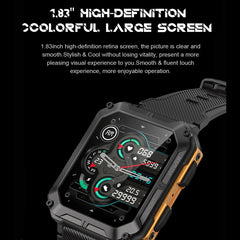 C20 Pro 1.83 Inch IP68 Waterproof Bluetooth Call Three-Proof Smart Sports Watch