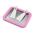 Aluminum Alloy Pink 22.5x17.5cm