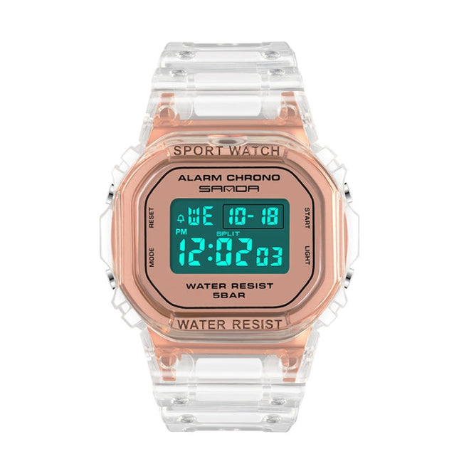 SANDA 2009 Multifunctional Sports Waterproof Calendar Watch