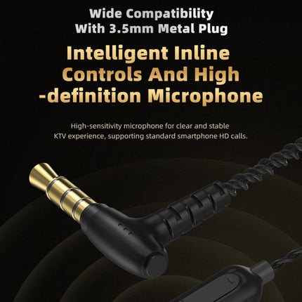 CVJ In-Ear Wired Gaming Earphone, White, Black, Blue, Green, With Mic White, With Mic Black, With Mic Blue, With Mic Green