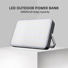 Outdoor Camping LED Light Waterproof USB Rechargeable Lighting