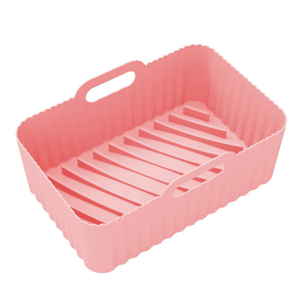 For Ninja DZ201 Air Fryer Silicone Liner Mat Reusable Basket Tray, Gray Thick Model (140g), Pink Thick Model (140g), Blue Thick Model (140g), Red Thick Model (140g), Black Thick Model (140g), Gray Thin Model (95g), Black Thin Model (95g)               ...