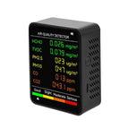 6 in 1 Air Quality Detector Black / Black