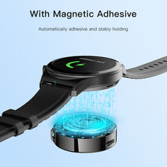 Yesido DS19 For Samsung Smart Watch Portable Charger Dual Input Port Magnetic Wireless Charger