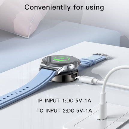 Yesido DS19 For Samsung Smart Watch Portable Charger Dual Input Port Magnetic Wireless Charger