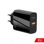 EU Plug Black