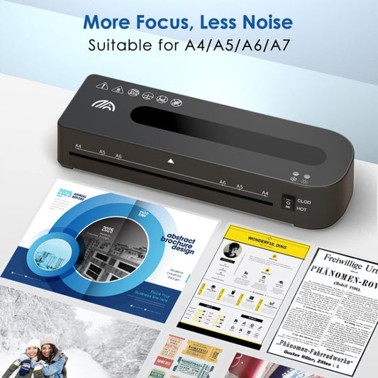 FN333  A4 Photo Laminating Machine With Hot And Cold Mode, 220V EU Plug, 110V US Plug, UK Plug