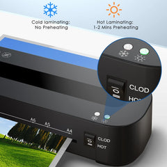 FN333  A4 Photo Laminating Machine With Hot And Cold Mode, 220V EU Plug, 110V US Plug, UK Plug