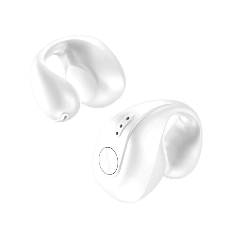 Dual Ear Bone Conduction Wireless Bluetooth Earphones Ear Clip Wear Mini Sport, Dual Ear (Pink), Dual Ear (Blue), Dual Ear (White), Dual Ear (Skin Color), Dual Ear (Black)