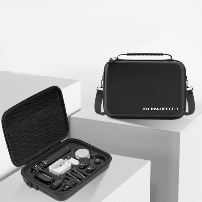 For Insta360 GO 3  XFJI Storage Bag Portable Travel Bag Complete Carrying Case, For Insta360 GO 3