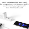 Original Xiaomi 67W GaN 1C+1A Dual Port Smart Fast Charger, US Plug, MDY-14