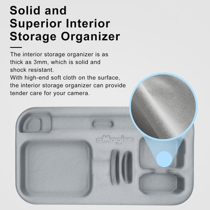 For Insta360 GO 3 / GO 3S AMagisn Accessory Storage Bag Portable Medium Clutch, For Insta360 GO 3