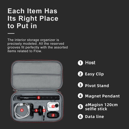 For Insta360 GO 3 / GO 3S AMagisn Accessory Storage Bag Portable Medium Clutch, For Insta360 GO 3