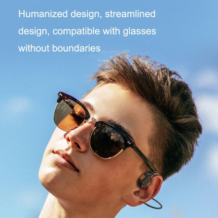 In-ear Waterproof Bone Conduction Earphone Magnetic Charging Swimming Sports Bluetooth Earphone, AS9 Grey, AS9 Orange, AS9 Blue