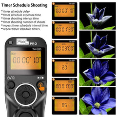 Pixel TW283 Shutter Wireless Delay Remote Control SLR Shutter Flasher