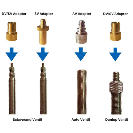 SV/AV/DV Bicycle Valve Adapter Set Bike Ball Pump Accessories, 15 in 1, 24 in 1 with Leather Ring, 25 in 1, 24 in 1, 32 in 1, 16 in 1, 10 in 1, 3sets 3 in 1, 12 in 1, 3sets 5 in 1, 3sets 4 in 1, 3sets 4 in 1 Gold, 14 in 1, 16 in 1 with Split Box       ...