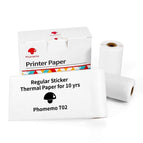 50mmx3.5m 10 Years Black on White Sticker