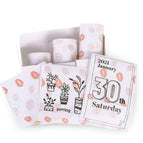 50mmx3.5m 20 Years Milk Strawberry Sticker