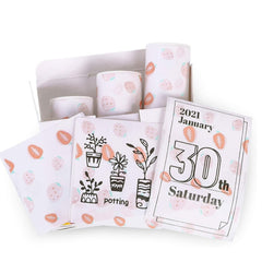 For Phomemo T02 3rolls Bluetooth Printer Thermal Paper Label Paper, 53mmx6.5m 10 Years Black on White No Adhesive, 50mmx3.5m 2 Years Black on White Sticker, 50mmx3.5m 10 Years Black on White Sticker, 50mmx3m 5 Years Blue on White Sticker���������������...