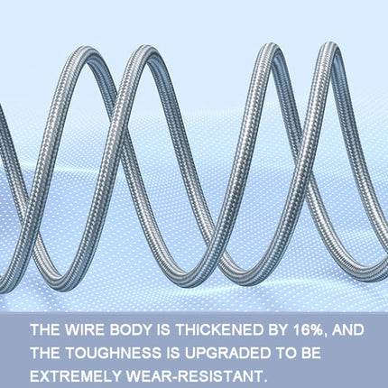 ROMOSS CB25 3 In 1 3.5A  8 Pin + Micro USB + Type C/USB-C Cable