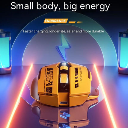 Inphic A9 Bluetooth 3 Mode Mouse Silent Charging Mechanical Feel Wireless Mouse