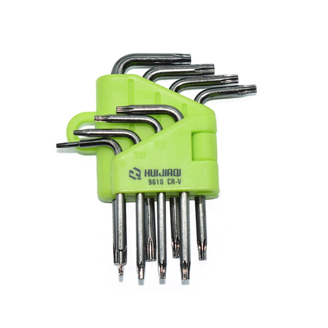 HUIJIAQI Hexagon Torx Screwdriver Spanner Multifunction Combination Tool, 8pcs/set