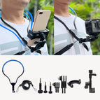 Vertical +Phone Clip (Blue)