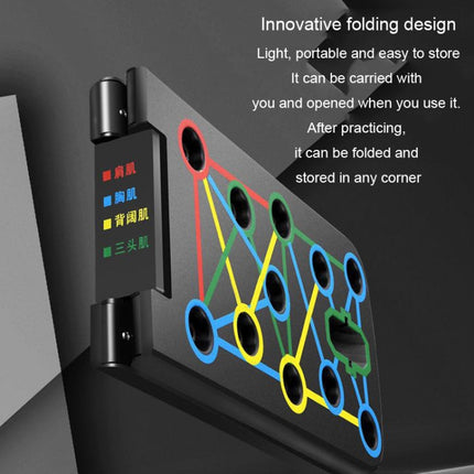 Folding Model Multi -Function Push Up Fitness Board Home Exercise Equipment