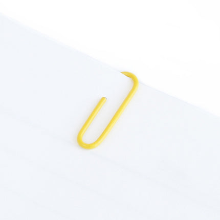 Deli 0024 100 pcs/box 2.8cm File Classification and Storage Color Paper Clips, 100pcs Paper Clips