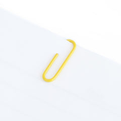 Deli 0024 100 pcs/box 2.8cm File Classification and Storage Color Paper Clips, 100pcs Paper Clips