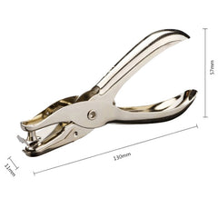 Deli 0114 Single Hole Punching Pliers Manual Mini Round Hole Paper Puncher