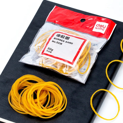 Deli 3218 100pcs/Pack Office Supplies Rubber Band Rubber Ring