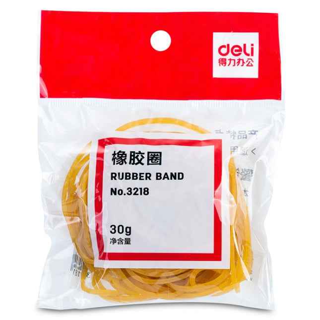 Deli 3218 100pcs/Pack Office Supplies Rubber Band Rubber Ring