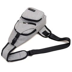 MeiJieLuo Simple Men Chest Bag Sports Youth Shoulder Crossbody Bag