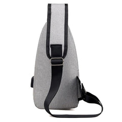 MeiJieLuo Simple Men Chest Bag Sports Youth Shoulder Crossbody Bag