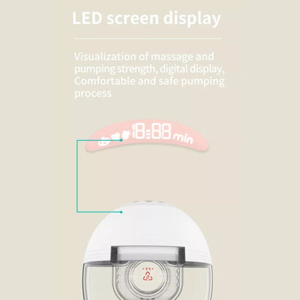 Electric Wearable Breast Pump With LED Display, 3 Modes & 12 Levels, S21 Single, S21 Double