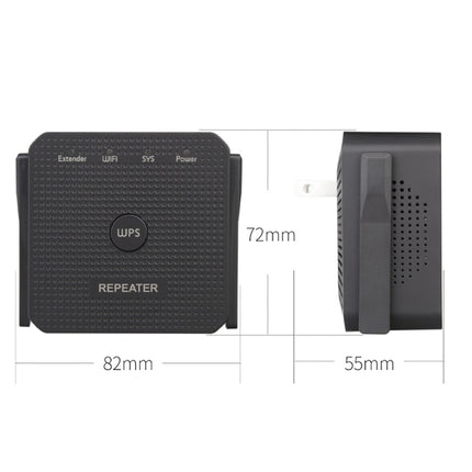 2.4G 300M Wifi Repeater Wifi Extender Wifi Amplifier With 1 LAN Port, US Plug, EU Plug, UK Plug