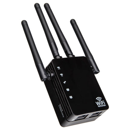 5G/2.4G 1200Mbps WiFi Range Extender WiFi Repeater With 2 Ethernet Ports, US Plug Black, EU Plug White, EU Plug Black, US Plug White