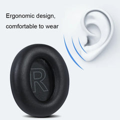 1pair For Anker Soundcore Life Q30 Headphone Leather Case Sponge Earmuffs, For Anker Soundcore Life Q30