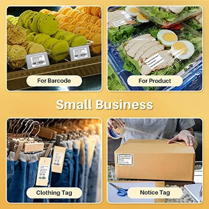 Phomemo M120 Label Maker Barcode Printer Bluetooth Thermal Label Machine