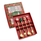 A Spoon Fork / Gold+Red Box