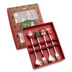 A Spoon Fork / Silver+Red Box
