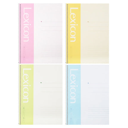 Deli 7688 A4 60-pages Spiral Bound Notebook Live Page Office Business Notepad